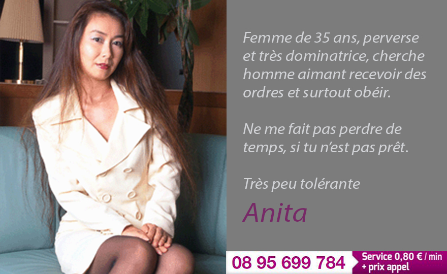 Anita 35 ans son téléphone 08 95 699 784
