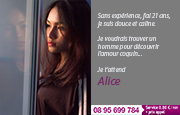 Thumbnail Alice 21 ans son téléphone 08 95 699 784